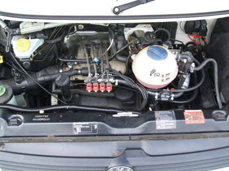 LPG Conversion VW Transporter Autosleeper 1.9L year 2001 with Multipoint Gas Injection System