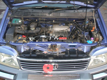 LPG Conversion Honda Stepwagon 2.0L year 1998 with Multipoint Gas Injection System