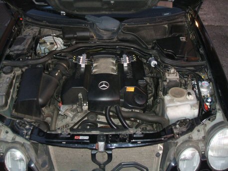 LPG Conversion Mercedes-Benz E240 2.4L V6 year 2001 with Multipoint Gas Injection System