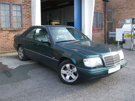 LPG Conversion Mercedes-Benz E320 3.2L year 1996 with Multipoint Gas Injection System