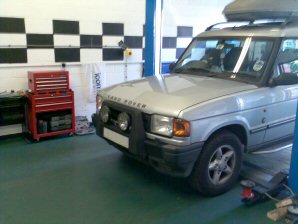 LPG Conversion Land Rover Discovery 2.5 TD Diesel year 1998
