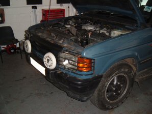 LPG Conversion Land Rover Discovery 4.0L V8 year 1995