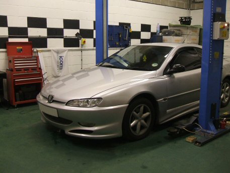LPG converted Peugeot 406 Coupe 30L year 1998 with LPG Switch