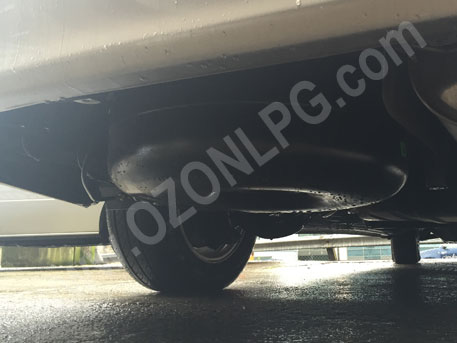 LPG Conversion Toyota ALPHARD 3.0L V6 year 2004 with 72L LPG tank