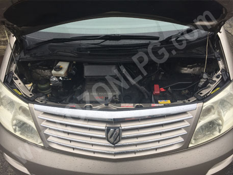 LPG Conversion Toyota ALPHARD 3.0L V6 year 2004 with Multipoint Gas Injection System