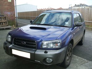 LPG Conversion Subaru Forester 2.5L flat4 year 2002 by OZON LPG