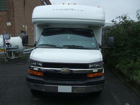 LPG Conversion American Motorhome Chevrolet Trail-Lite 5.7L V8 Vortec year 2008 with Multipoint Gas Injection System