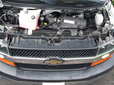 LPG Conversion American Motorhome Chevrolet Trail-Lite 5.7L V8 Vortec year 2008 with Multipoint Gas Injection System