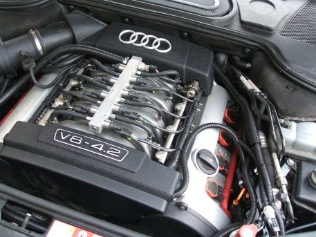 LPG Conversion AUDI A8 4.2L year 2005 with BRC Multipoint Gas Injection System