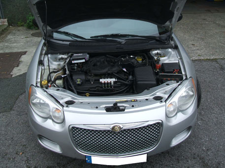 LPG Conversion Chrysler Sebring 2.7L V6 year 2006 with Multipoint Gas Injection System