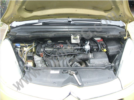 LPG Conversion Citroen Grand Picasso 1.8L year 2008 with Multipoint Gas Injection System