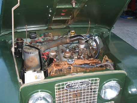 LPG Conversion Classic Defender 2.25L year 1968 with Single Point Gas Injection System