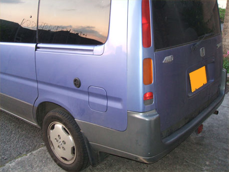 LPG Conversion Honda Stepwagon 2.0L year 1998 with LPG Filling Point