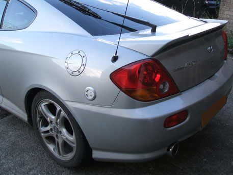 LPG Conversion Hyundai Coupe 2.7L V6 year 2003 with LPG Filling Point