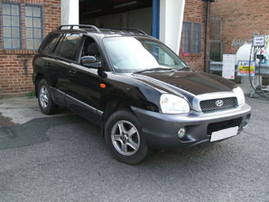 LPG Conversion Hyundai Santa Fe 2.7 V6year 2004