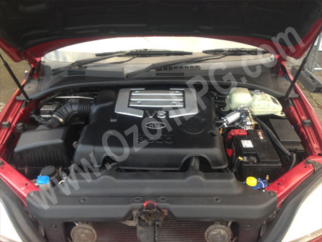 LPG Conversion KIA SORENTO 3.5L V6 year 2003 with Multipoint Gas Injection System