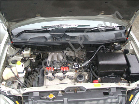 LPG Conversion LEXUS RX300 3.0L V6 year 2001 with Multipoint Gas Injection System