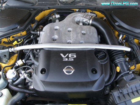 LPG Conversion Nissan Z350 3.5L V6 year 2005 with Multipoint Gas Injection System