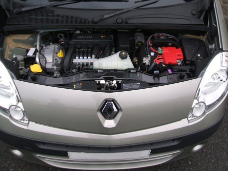 LPG Conversion Renault Kangoo 1.6L year 2011 with Multipoint Gas Injection System