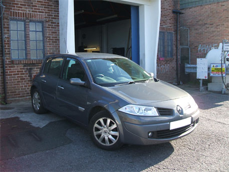 LPG Conversion Renault Megane 1.6L year 2006 with Multipoint Gas Injection System