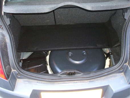 LPG Conversion Renault Megane 1.6L year 2006 with 65L LPG tank