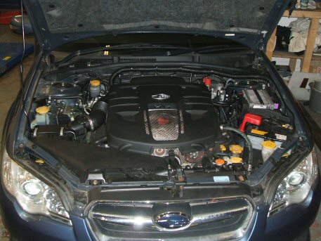 LPG Conversion Subaru Legacy 3.0L Flat6 year 2005 with Multipoint Gas Injection System