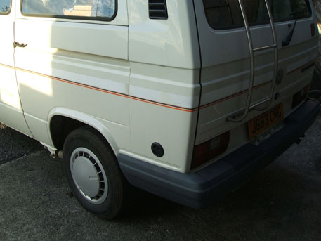 LPG Conversion VW Transporter Camper Van 2.1L year 1991 with LPG Filling Point