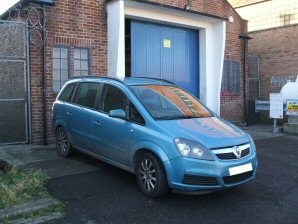 LPG Conversion Vauxhall Zafira 1.6L year 2006