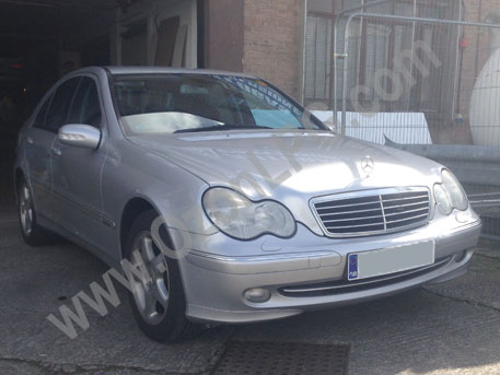 LPG Conversion MERCEDES-BENZ C200 KOMPRESSOR year 2004 with Multipoint Gas Injection System