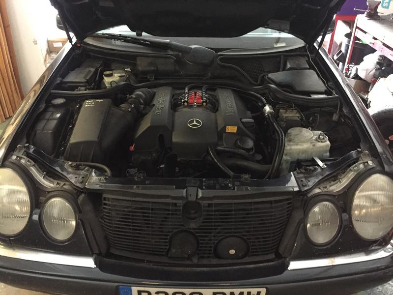 LPG Conversion Mercedes-Benz E280 2.8L V6 year 2001 with Multipoint Gas Injection System