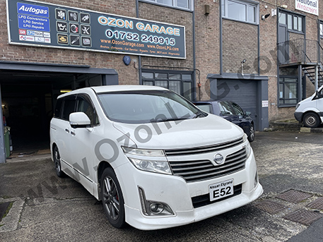 LPG Conversion Nissan Elgrand E52 2.5L i4 by OZON LPG