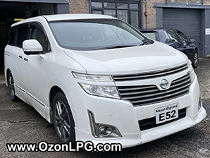 Nissan Elgrand E52 LPG Conversion pictures by OZON LPG