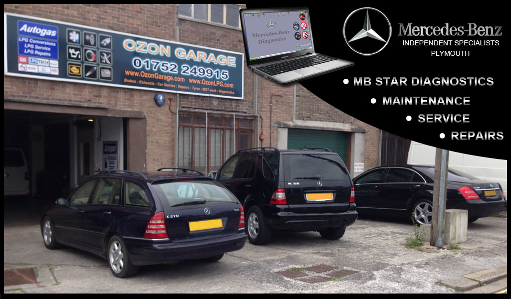 Mercedes Benz Independent Specialists in Plymouth Devon UK