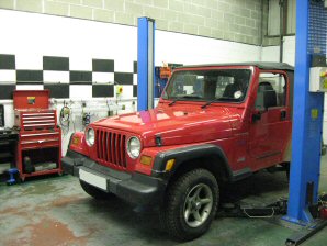 LPG Conversion Jeep Wrangler 2.5L year 1998 