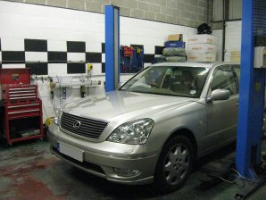 LPG Conversion Lexus LS430 4.3L V8 year 2003