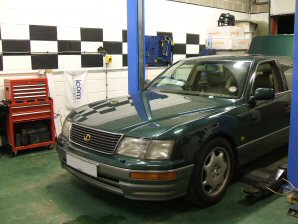 LPG Conversion Lexus LS400 4.0L V8 year 1997