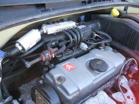 LPG Conversion Citroen C3 1.4L year 2003 with Multipoint Gas Injection System