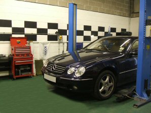 LPG conversion Mercedes-Benz 500CL V8 year 2004