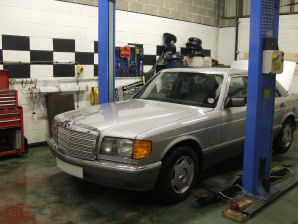 LPG Conversion Mercedes-Benz S300 3.0L year 1989