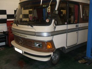 LPG Conversion Mercedes-Benz Hymer-Mobil 2.4L year 1986