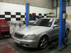 LPG Converison Mercedes-Benz S500 V8 year 2002