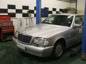 LPG Conversion Mercedes-Benz S280 W140 2.8L year 1998