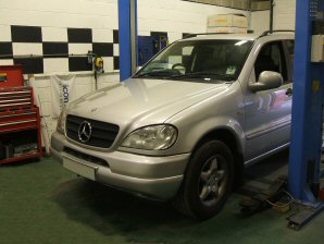 LPG Conversion Mercedes-Benz ML 320 3.2L V6 year 2000