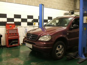 LPG Conversion Mercedes-Benz ML320 3.2L year 1998